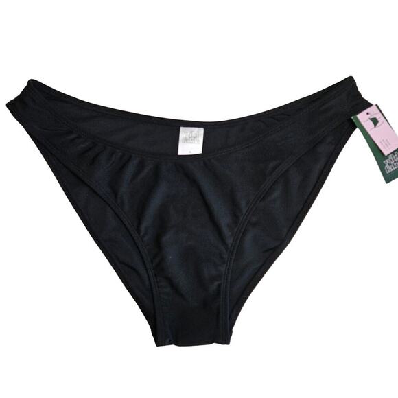 NEW Wild Fable Cheeky High Leg Bikini Bottoms XL Black NWT - Picture 1 of 6